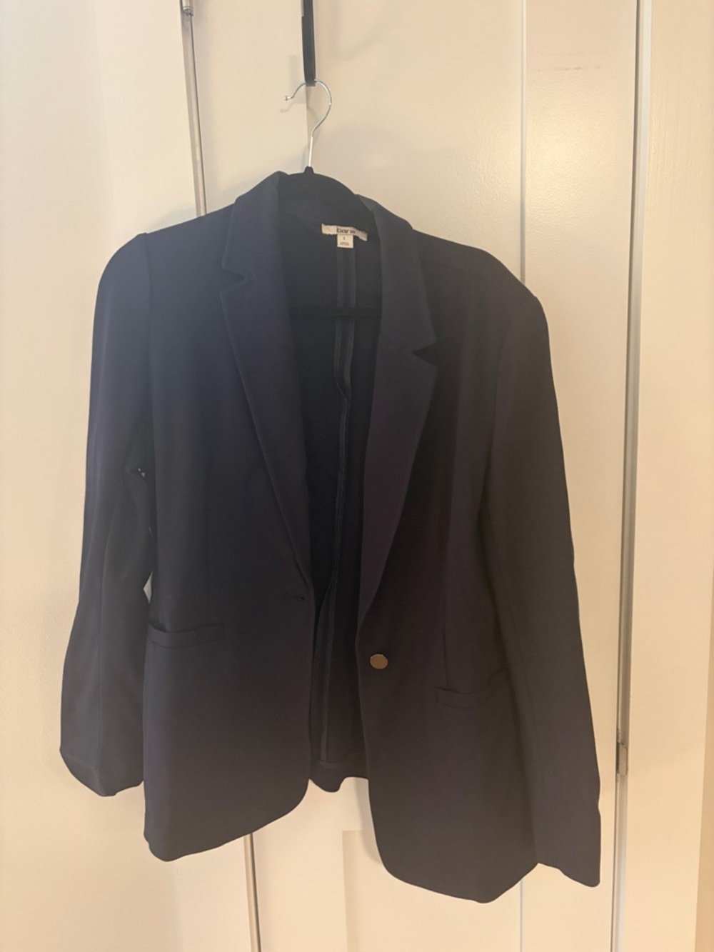 Women’s Single-Button black Blazer Jacket